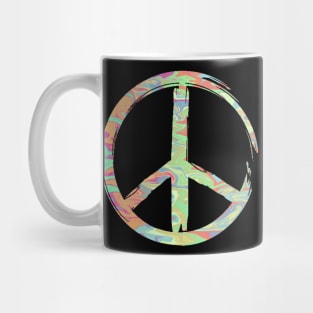 Acidic Peace Sign Mug